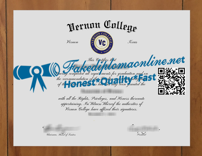 Vernon College degree