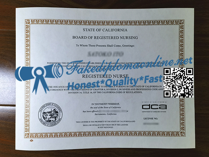 California-Registered-Nurse-certificate