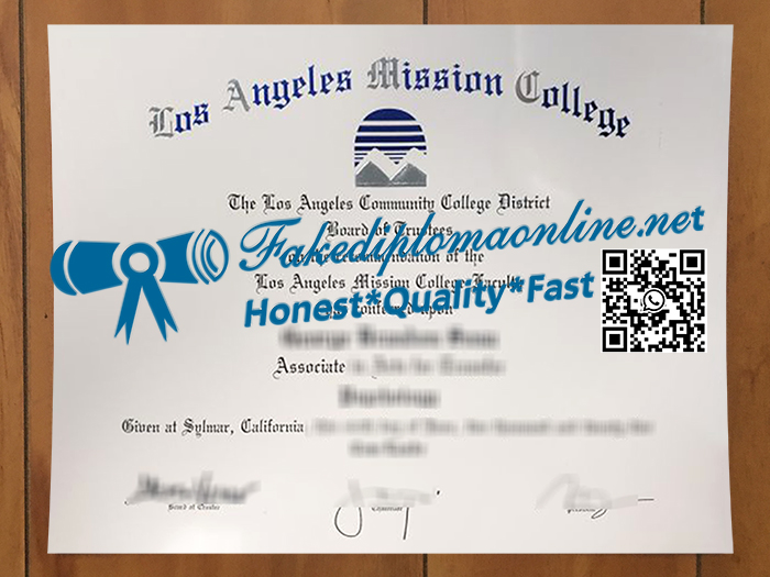 Los Angeles Mission College degree