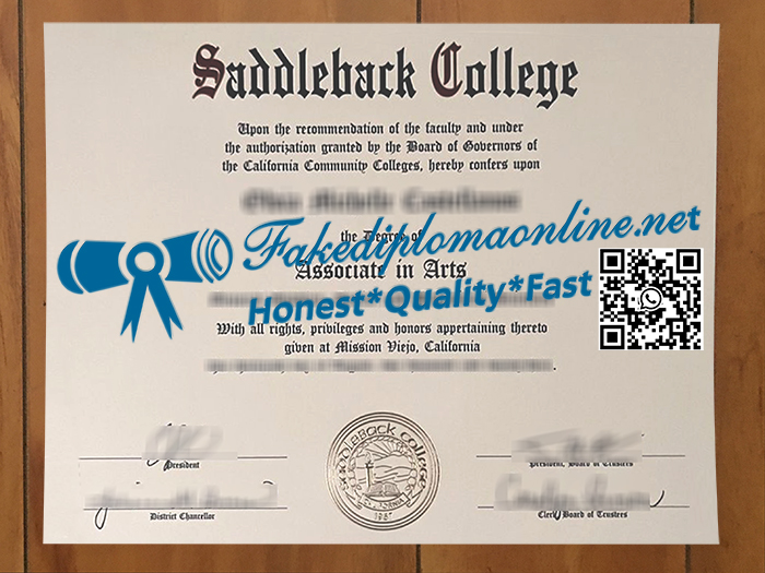 Saddleback College degree
