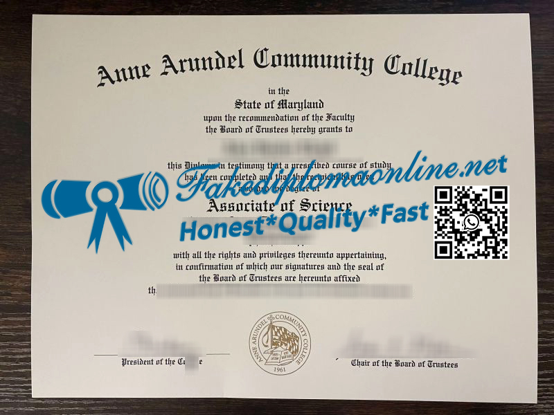 Anne Arundel Community College degree