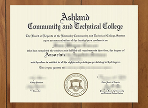 How to get an Ashland Community and Technical College degree