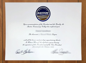 Barton County Community College diploma