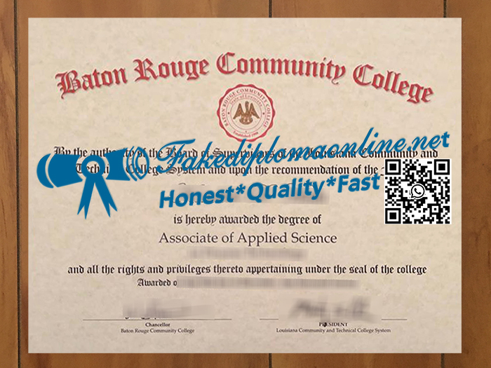 Baton Rouge Community College degree