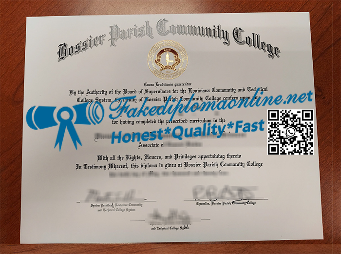 Bossier Parish Community College degree