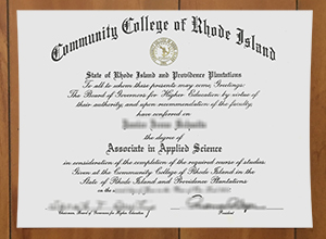 Community College of Rhode Island diploma