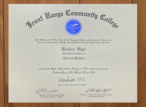 How long to get a Front Range Community College degree online