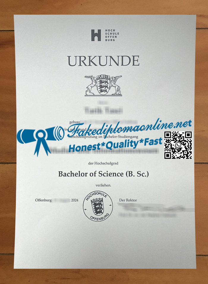 Hochschule Offenburg degree