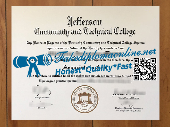 Jefferson Community and Technical College degree