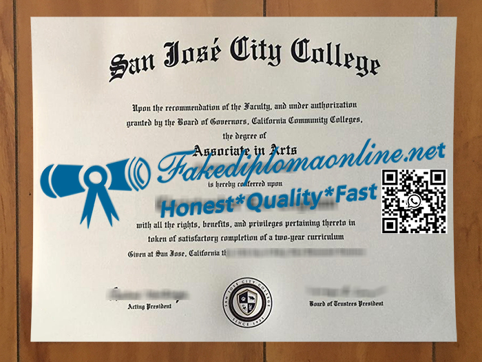 San Jose City College degree