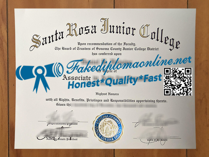 Santa Rosa Junior College degree