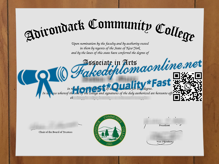Adirondack Community College degree