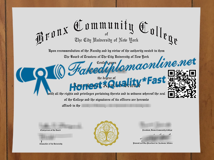Bronx Community College degree