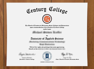 Century College diploma