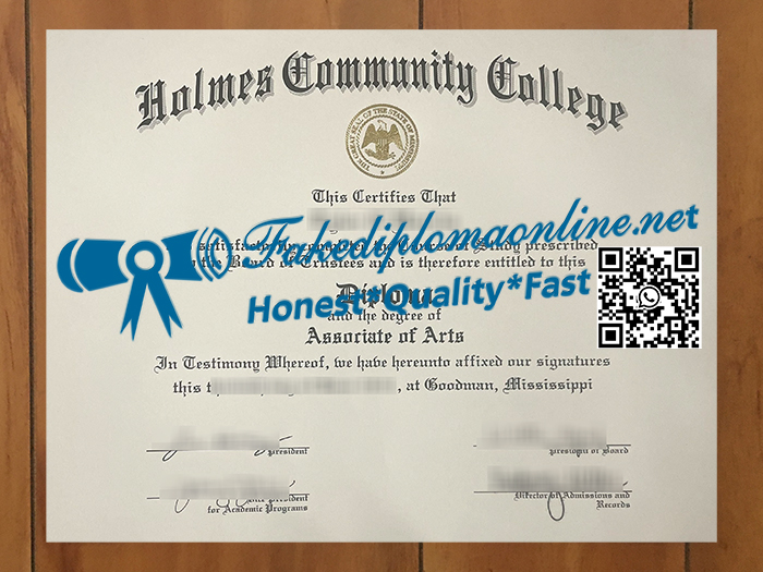 Holmes Community College degree