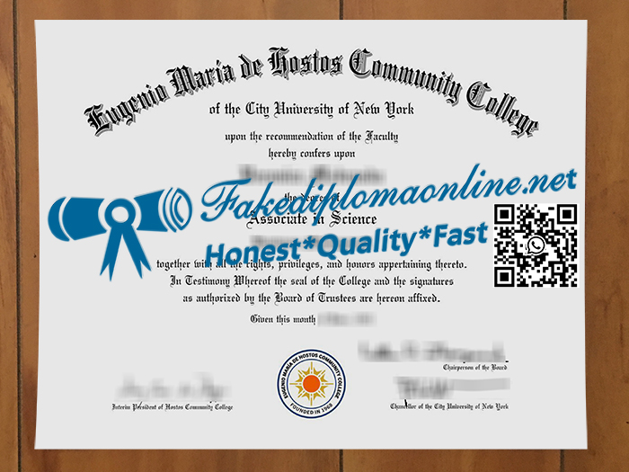 Hostos Community College degree