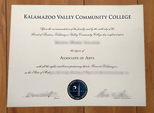 Can I buy a fake Kalamazoo Valley Community College degree?