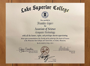 Lake Superior College diploma