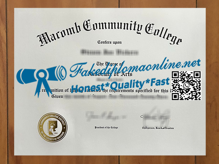 Macomb Community College degree
