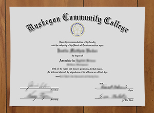 Muskegon Community College diploma