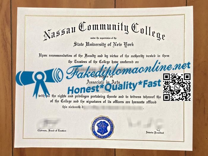 Nassau Community College degree