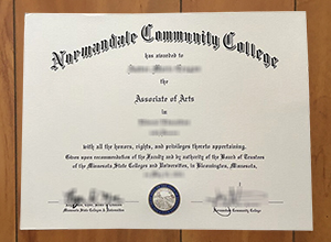 Normandale Community College diploma