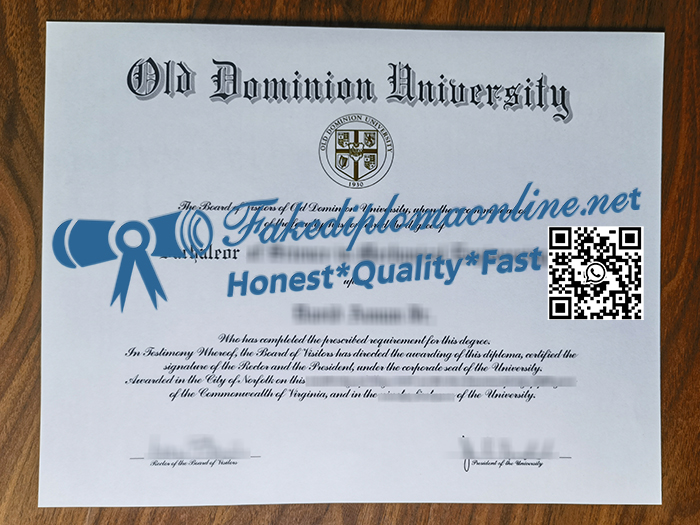 Old Dominion University degree