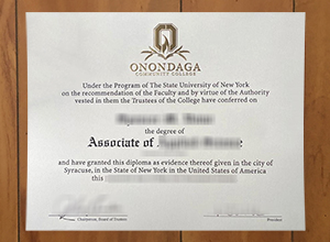 I am interested in getting an Onondaga Community College degree