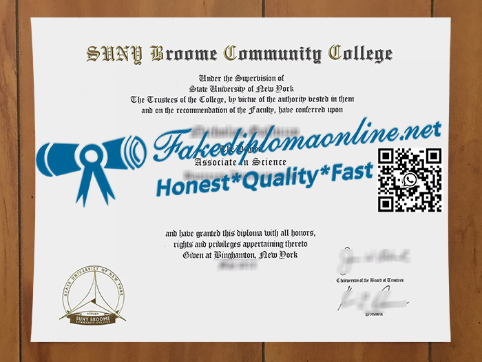 SUNY Broome Community College degree