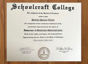 Schoolcraft College diploma