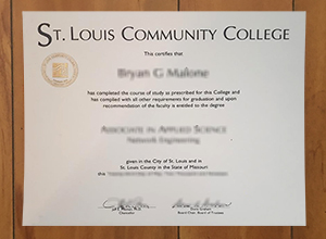 I want to order a St. Louis Community College degree online
