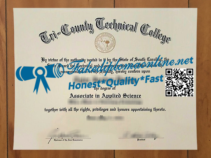 Tri-County Technical College degree