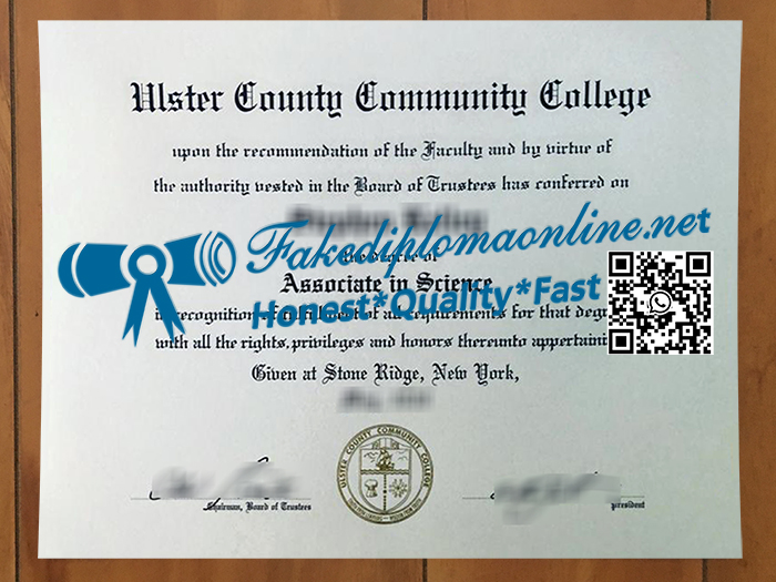 Ulster County Community College degree