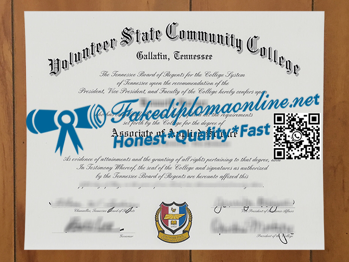 Volunteer State Community College degree