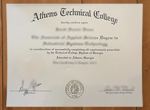 Athens Technical College diploma