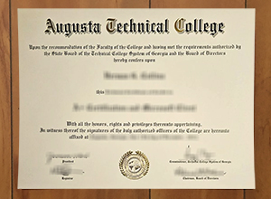 Augusta Technical College diploma