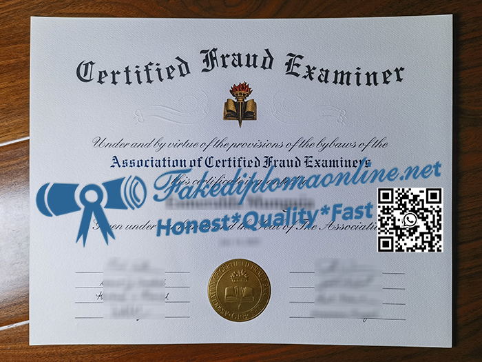 CFE certificate