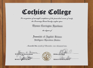 Best method to get a Cochise College diploma online