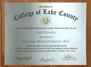 College of Lake County degree