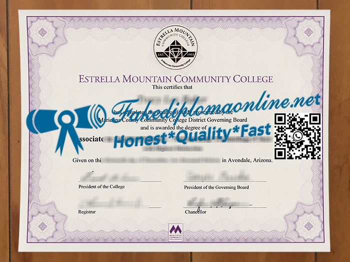 Estrella Mountain Community College degree