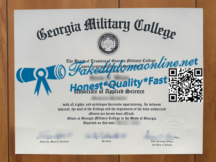 Georgia-Military-College-diploma