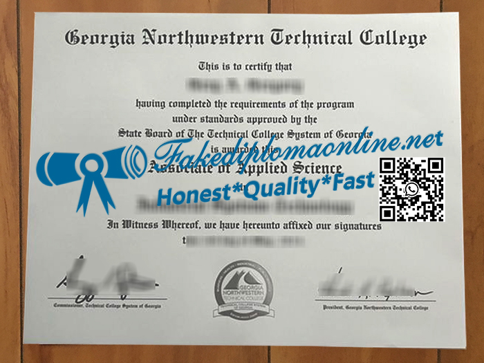 Georgia Northwestern Technical College diploma