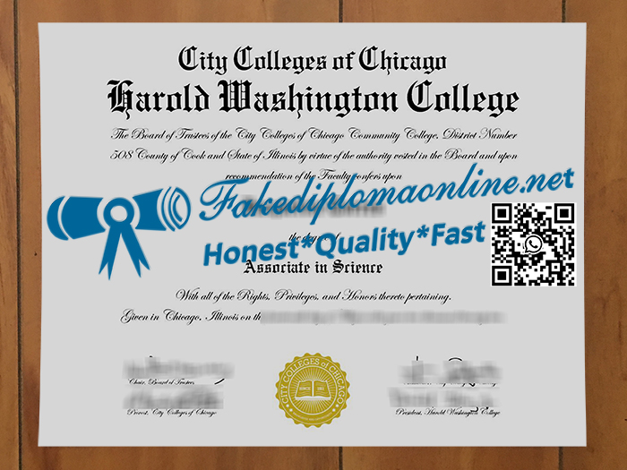 Harold Washington College degree