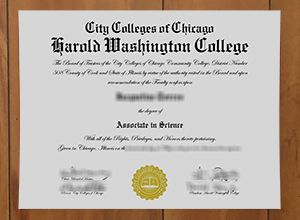 I want to order a Harold Washington College diploma online