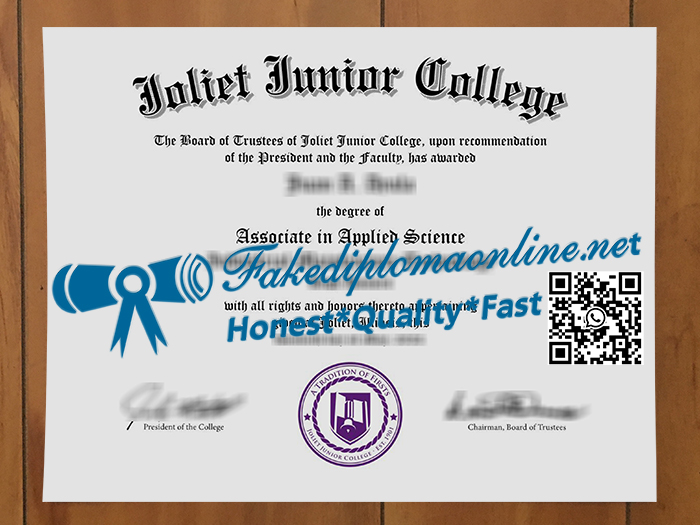 Joliet Junior College degree