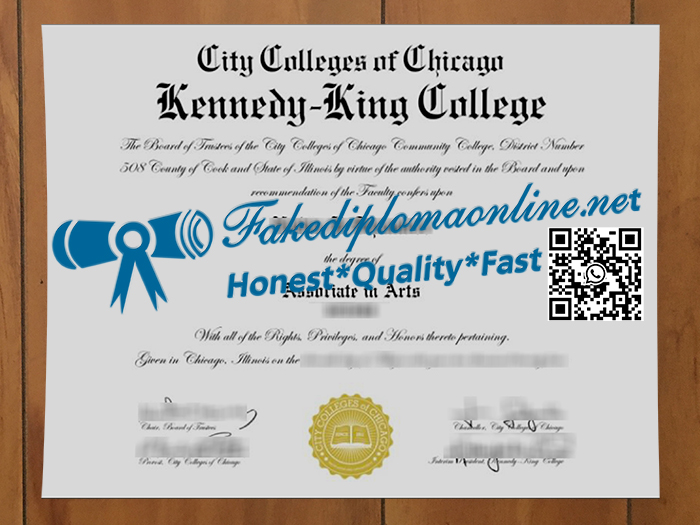 Kennedy-King College degree