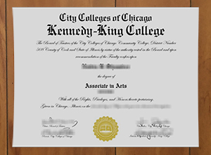 How much to get a Kennedy-King College diploma online