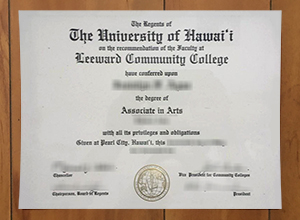 How long to get a Leeward Community College degree online