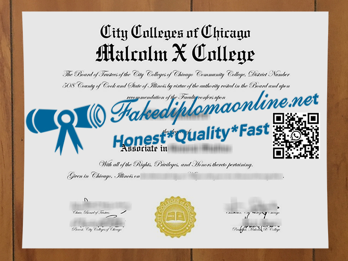 Malcolm X College degree