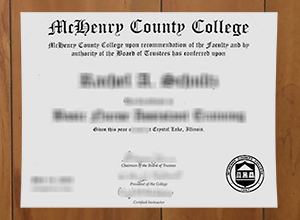 McHenry County College diploma